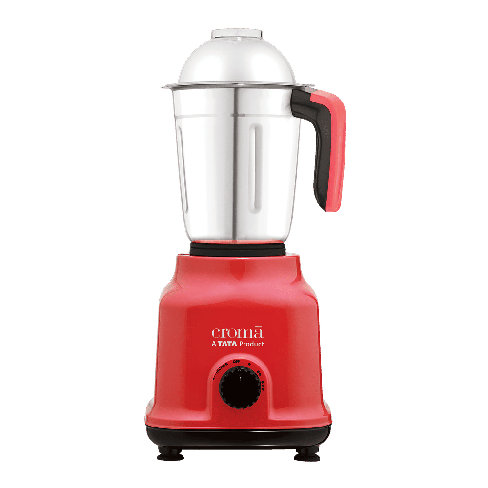 Buy Croma 500 Watt 3 Jars Mixer Grinder (19000 RPM, Shock Proof Body